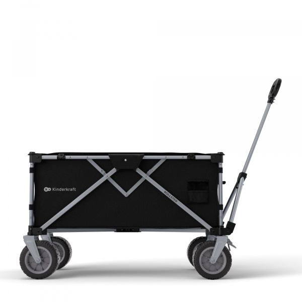 Chariot de transport pliable rollster noir Kinderkraft