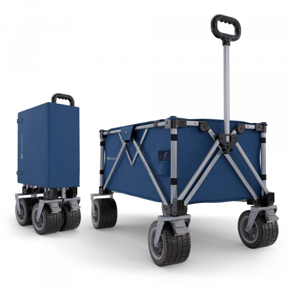 Chariot de transport pliable rollster bleu Kinderkraft