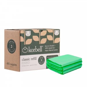 Pack de 3 recharges poubelle à couches 16l Korbell