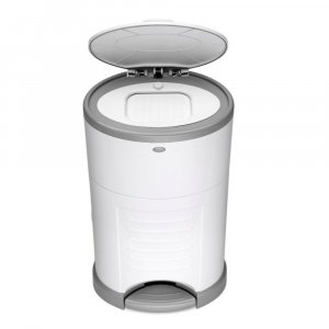 Poubelle à couches blanche 16l Korbell