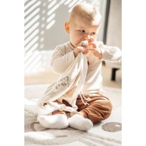 Doudou plat nougat Label label