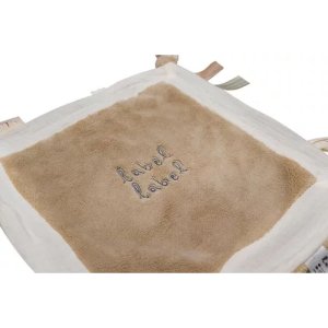 Doudou plat nougat Label label
