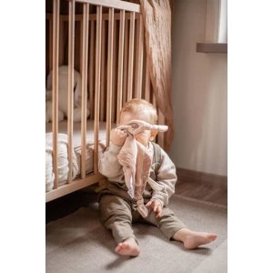 Doudou plat libellule marron Label label