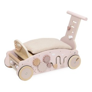 Porteur en bois 3 en 1 - rose Label label