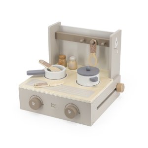 Cuisine pliable en bois - nougat Label label
