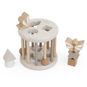 Jeu de formes en bois - nougat Label label