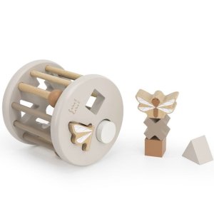 Jeu de formes en bois - nougat Label label