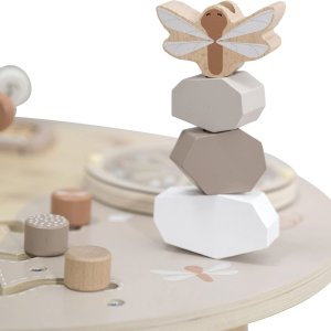 Table d'activités en bois - nougat Label label
