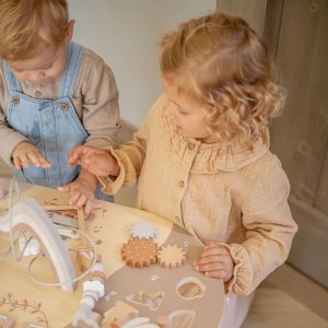 Table d'activités en bois - nougat Label label