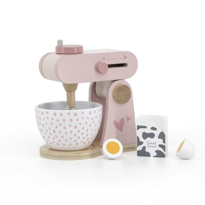 Robot cuisine en bois - rose