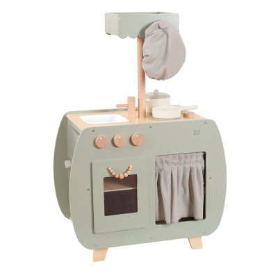 Cuisine en bois - vert olive