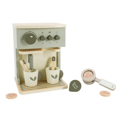 Machine à expresso en bois - vert olive