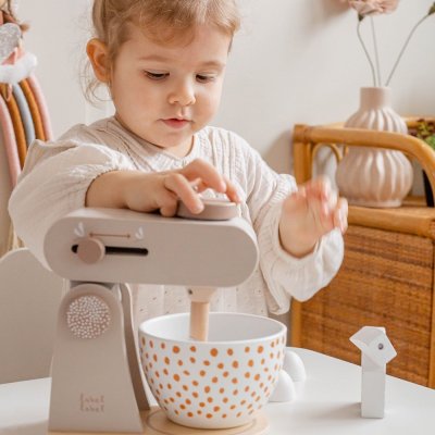Robot cuisine en bois - nougat