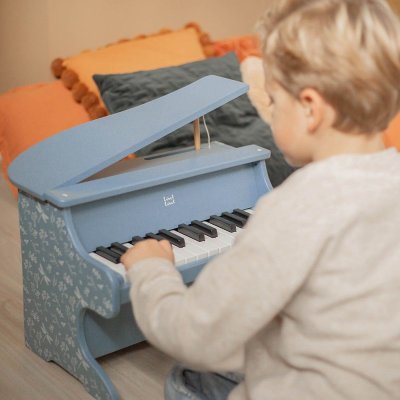 Piano en bois - bleu