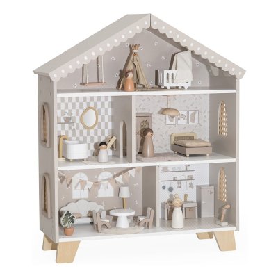 Maison poupées en bois - nougat