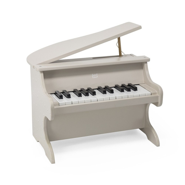 Piano en bois - nougat Label label
