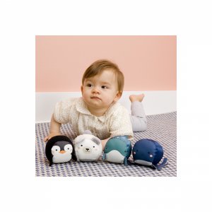 Lot de 4 balles doudous océan Little big friends