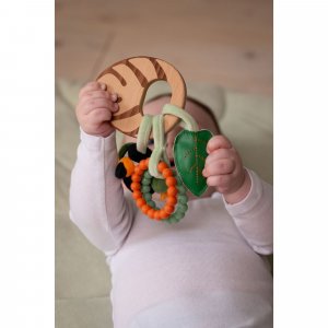 Hochet en bois - jungle Little big friends