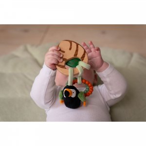 Hochet en bois - jungle Little big friends