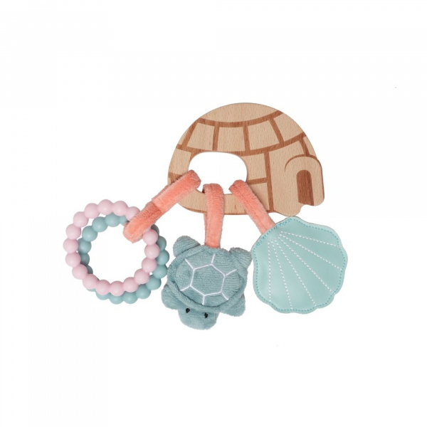 Hochet en bois - ocean Little big friends