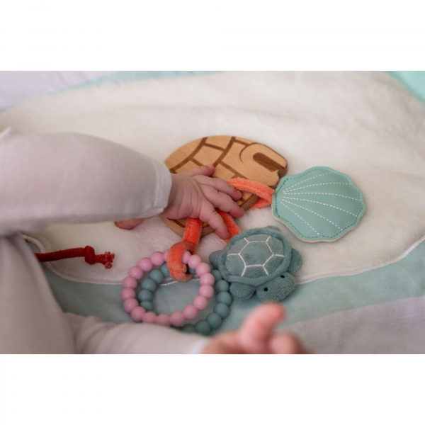 Hochet en bois - ocean Little big friends