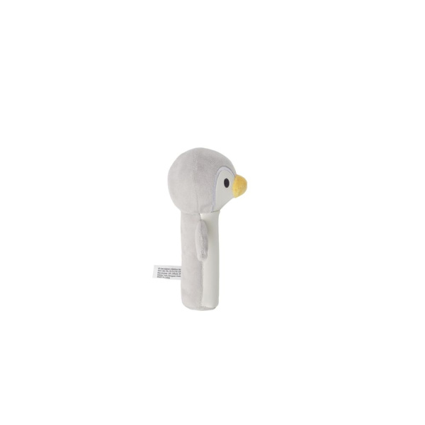 Hochet pouêt pingouin martin gris Little big friends