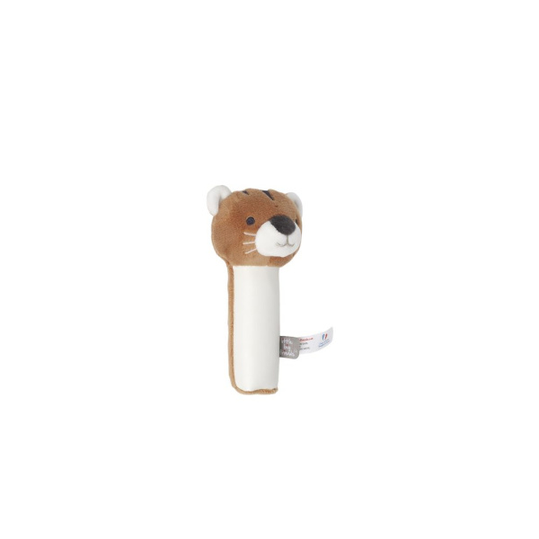 Hochet pouêt time le tigre beige Little big friends