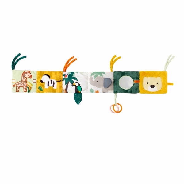 Livre d'éveil 2 en 1 - jungle Little big friends