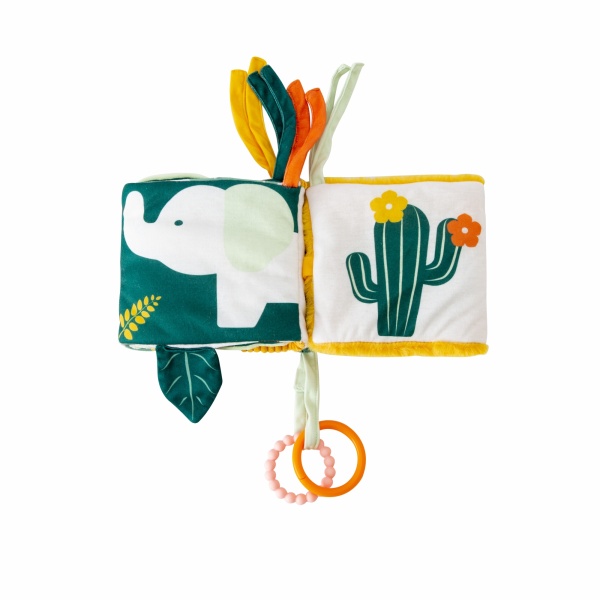 Livre d'éveil 2 en 1 - jungle Little big friends