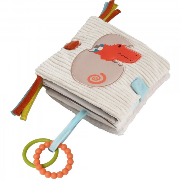 Livre d'éveil 2 en 1 - les amis dinos Little big friends