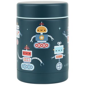 Boîte à repas isotherme inox 300 ml robots A little lovely company