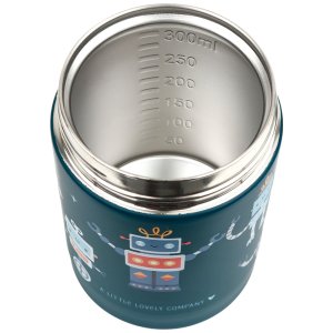 Boîte à repas isotherme inox 300 ml robots A little lovely company