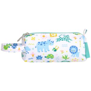 Trousse scolaire enfant avec poignée jungle A little lovely company