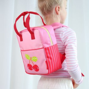 Sac à dos carré enfant cerise A little lovely company