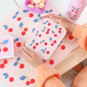Lunch box enfant en acier inoxydable cerises A little lovely company