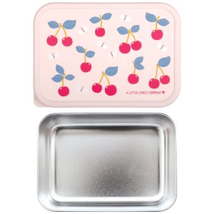 Lunch box enfant en acier inoxydable cerises A little lovely company