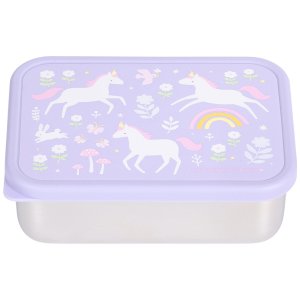 Lunch box enfant en acier inoxydable rêves de licorne A little lovely company
