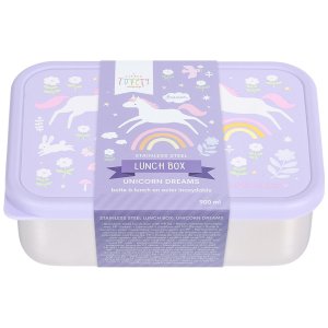 Lunch box enfant en acier inoxydable rêves de licorne A little lovely company