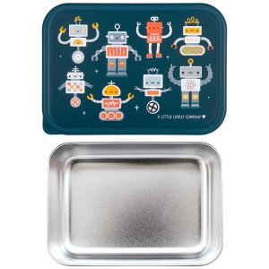 Lunch box enfant en acier inoxydable robots A little lovely company