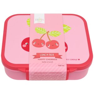 Lunch box enfant compartimentée 1,2 l cerises A little lovely company