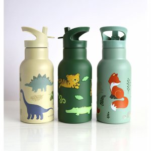 Gourde isotherme enfant 350 ml dinosaures A little lovely company