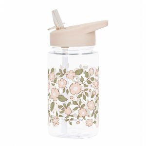 Gourde enfant 450 ml fleurs rose A little lovely company