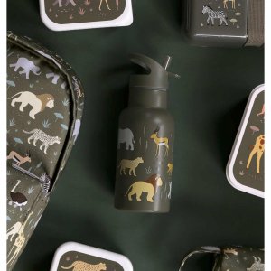 Gourde isotherme enfant 350 ml savane A little lovely company