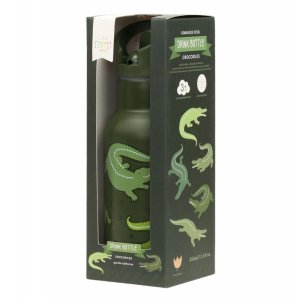 Gourde isotherme enfant inox 350 ml crocodiles A little lovely company