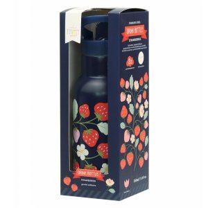 Gourde isotherme enfant inox 350 ml fraises A little lovely company