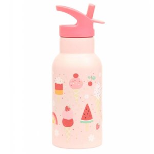 Gourde isotherme enfant inox 350 ml crème glacée A little lovely company