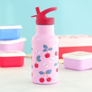 Gourde isotherme enfant 350 ml cerises A little lovely company