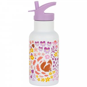 Gourde isotherme enfant 350 ml fleurs du jardin A little lovely company