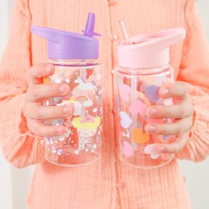 Gourde enfant 450 ml cœurs A little lovely company