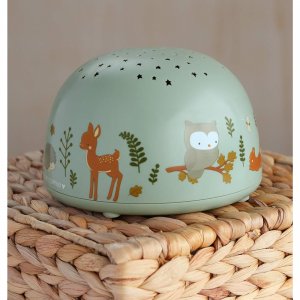 Veilleuse projecteur d'étoiles amis de la forêt A little lovely company